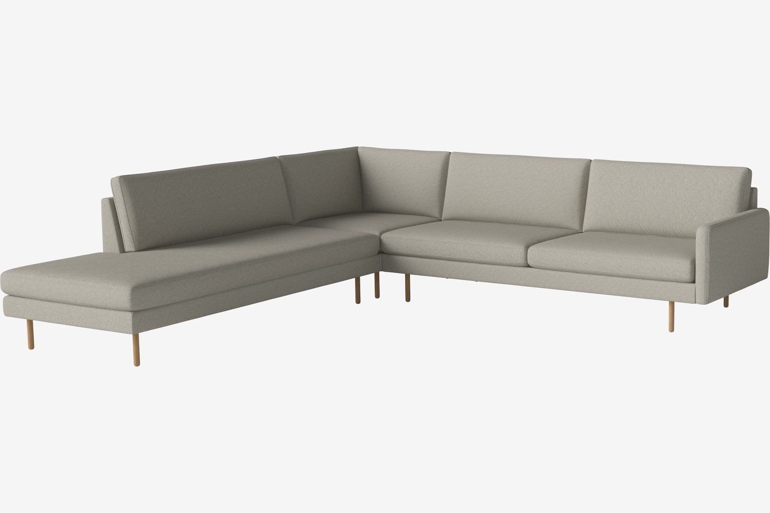 Bolia Scandinavia Remix 6 Sitzer Ecksofa Open End - Vilme-Boucle-Sand - Links--9