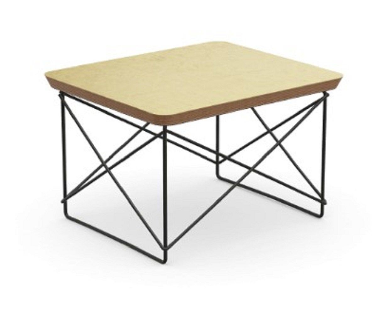 Vitra LTR Gold Leaf Occasional Table - Black--1