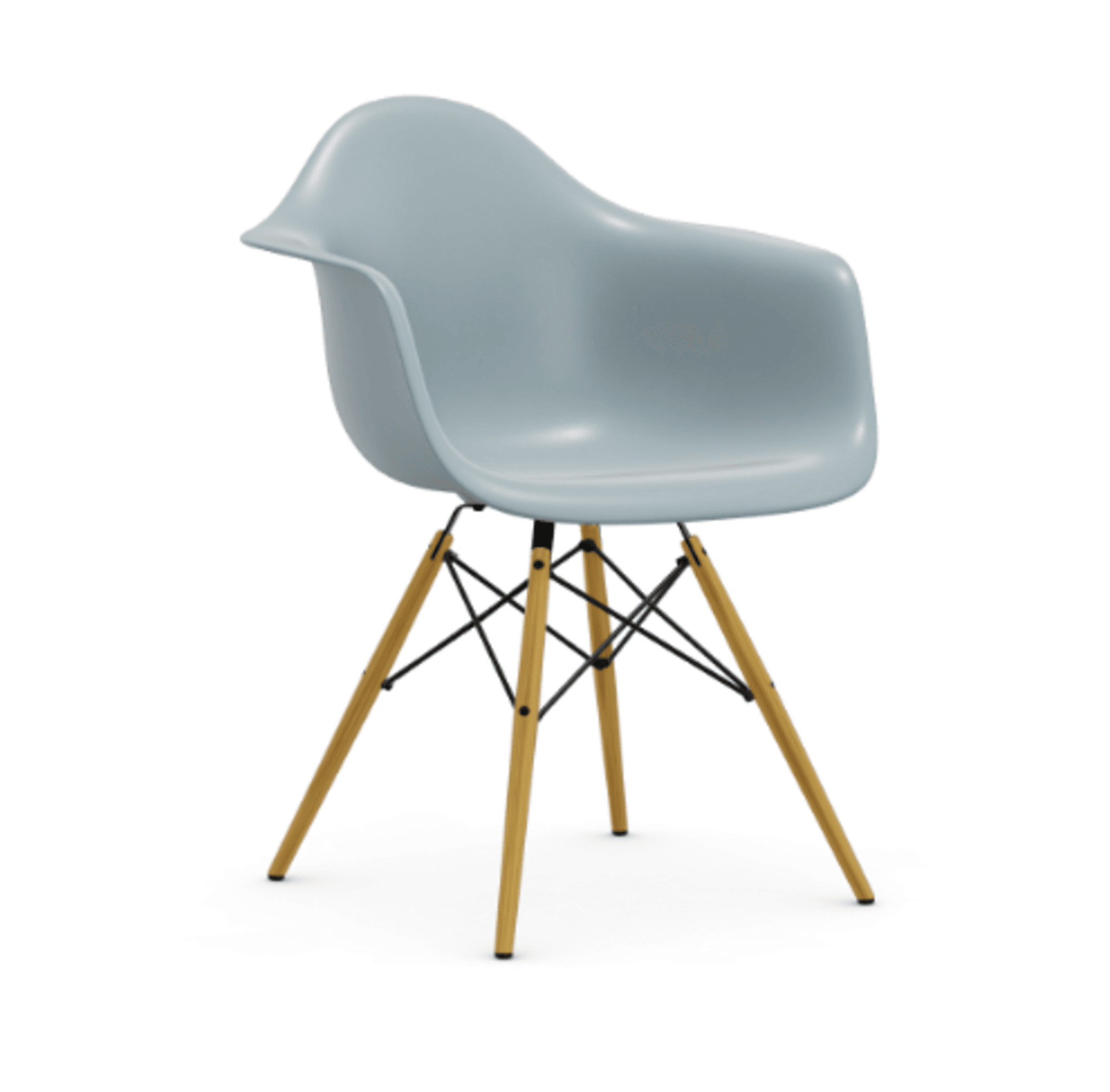 Vitra DAW Eames Plastic Armchair RE - 23 eisgrau RE--22