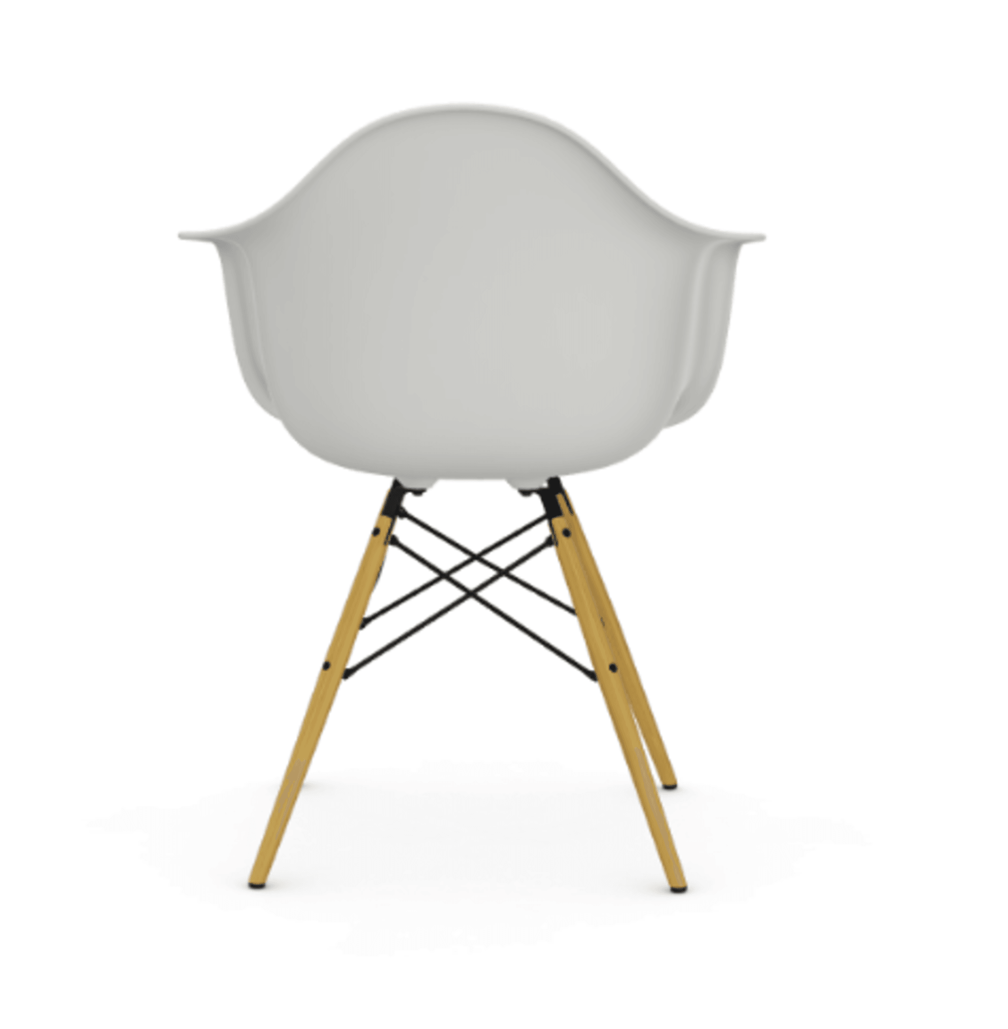 Vitra DAW Eames Plastic Armchair RE - 04 weiss--2