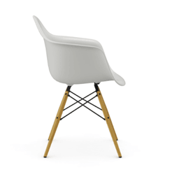 Vitra DAW Eames Plastic Armchair RE - 04 weiss--1