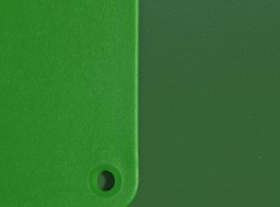 VITRA Eames Plastic RAR Schaukelsessel - 42 grün (links) vs. 17 smaragd RE  (rechts-Neu)--47