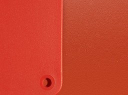 Vitra PSCC Eames Plastic Side Chair - 03 poppy red (links) vs. 03 poppy red RE (rechts-Neu)--38