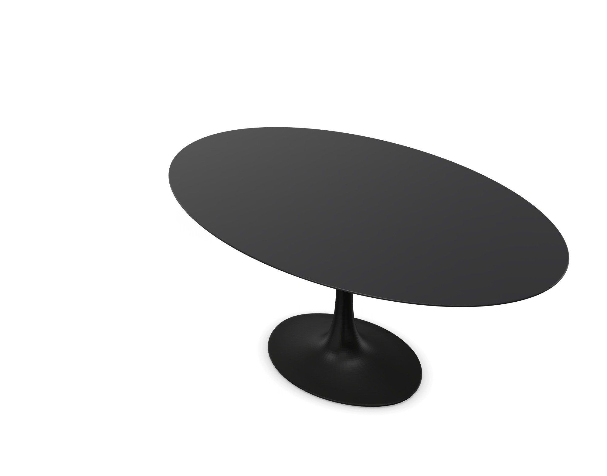 Knoll International Saarinen Tisch Oval - Fenix schwarz - schwarz--22