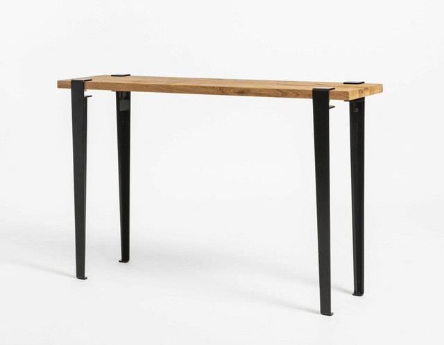 Tiptoe Lima Side Table In Reclaimed Wood