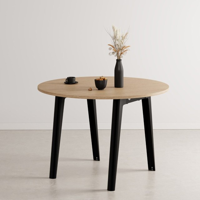Tiptoe NEW MODERN round table – eco-certified wood