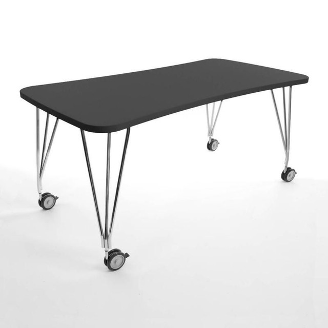 Kartell Max Tisch 160 mit Rollen