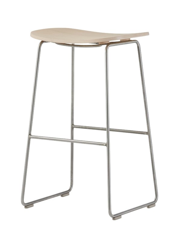 Cappellini  MORRISON STOOL - Hocker mit Holzsitz