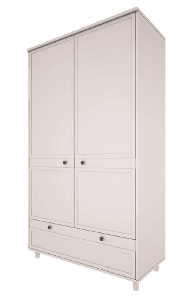 Wood Luck for Kids Vintage Wardrobe - Kleiderschrank